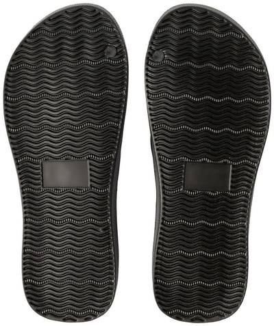 Cheeki Arch Support Thongs Black Mens Size