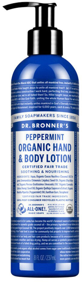 Dr. Bronner's Organic Hand & Body Lotion 237ml