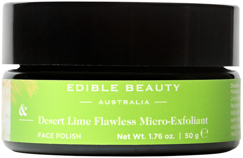 Edible Beauty Australia & Desert Lime Flawless Micro-Exfoliant 50g