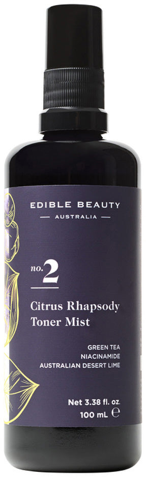 Edible Beauty Australia No. 2 Citrus Rhapsody Toner Mist 100ml