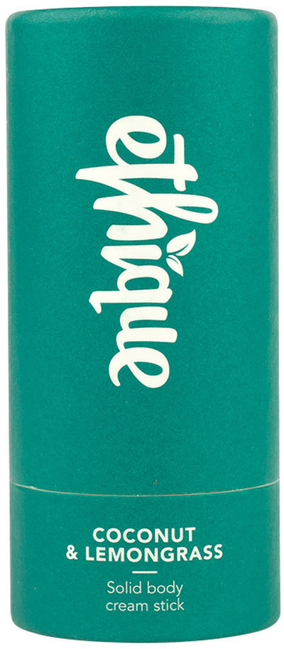 Ethique Body Cream Stick Nourishing Solid Coconut & Lemongrass 100g