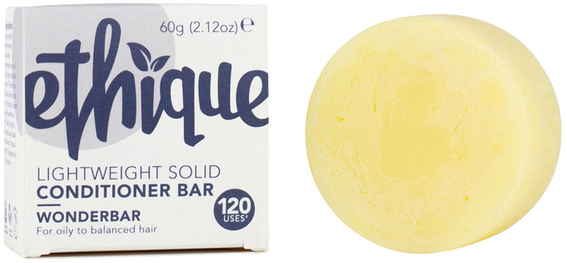 Ethique Bar Conditioner Lightweight Solid Wonderbar (For Oily To Balanced Hair) 60g