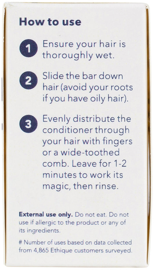 Ethique Bar Conditioner Lightweight Solid Wonderbar (For Oily To Balanced Hair) 60g