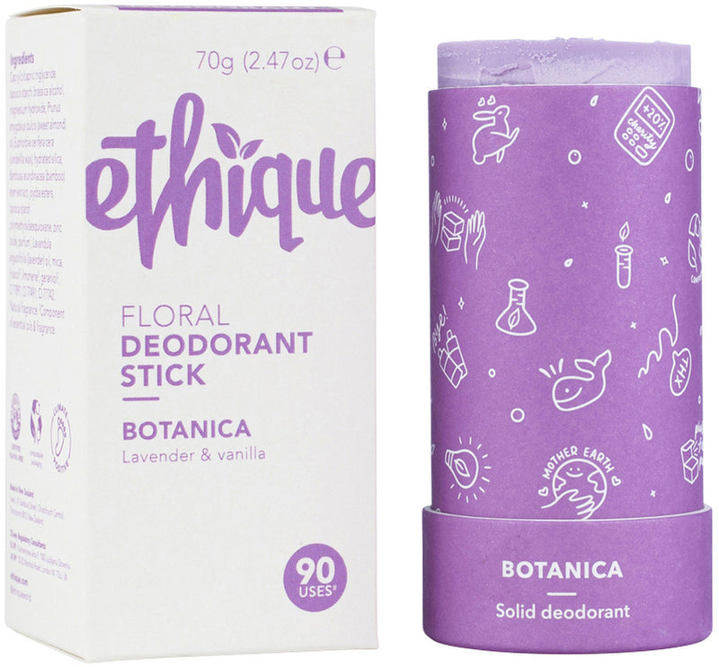 Ethique Deodorant Stick Floral Botanica Lavender & Vanilla 70g