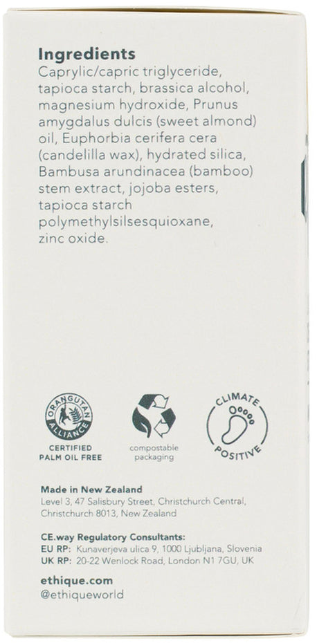 Ethique Deodorant Stick Minimalist Unscented (For Sensitive Underarms) 70g