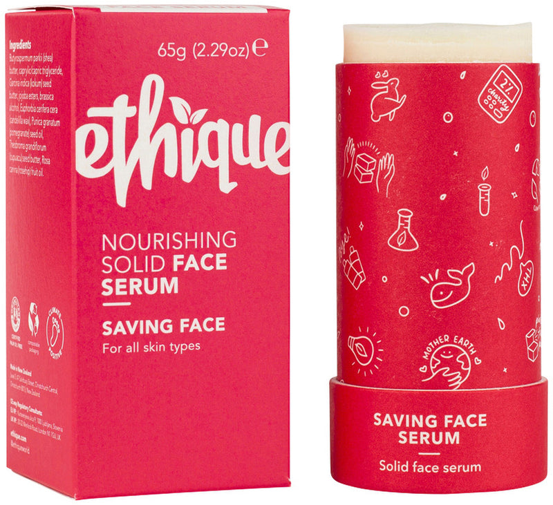 Ethique Face Serum Nourishing Solid Saving Face (For All Skin Types) 65g