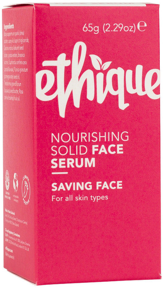 Ethique Face Serum Nourishing Solid Saving Face (For All Skin Types) 65g