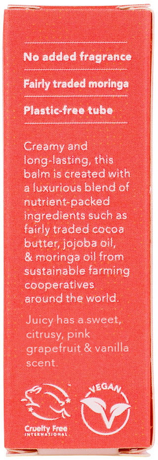 Ethique Lip Balm Nourishing Juicy Pink Grapefruit & Vanilla 9g