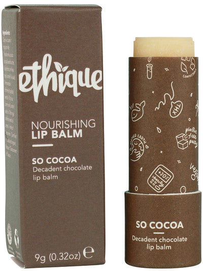 Ethique Lip Balm Nourishing So Cocoa Decadent Chocolate 9g