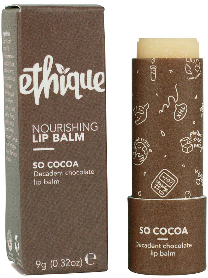 Ethique Lip Balm Nourishing So Cocoa Decadent Chocolate 9g