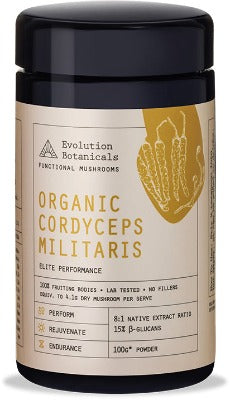 Evolution Botanicals Organic Cordyceps Militaris 100g