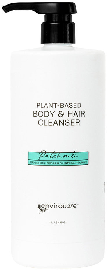 EnviroCare Plant-Based Body & Hair Cleanser Patchouli 1L
