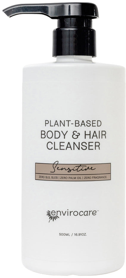 EnviroCare Plant-Based Body & Hair Cleanser Sensitive 500ml