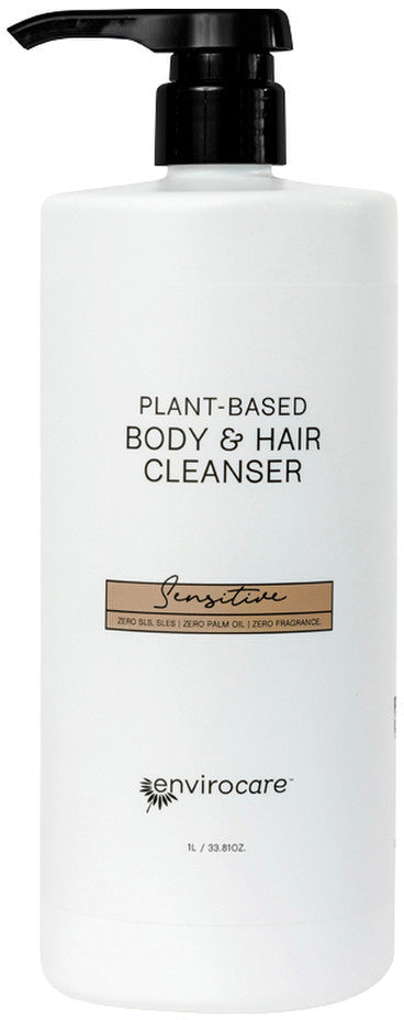EnviroCare Plant-Based Body & Hair Cleanser Sensitive 1L