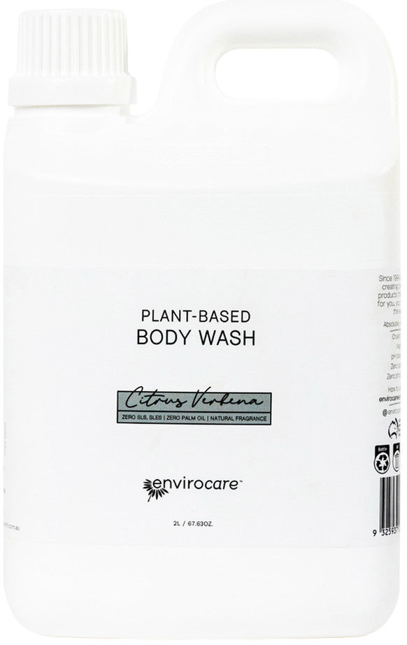 EnviroCare Plant-Based Body Wash Citrus Verbena 2L