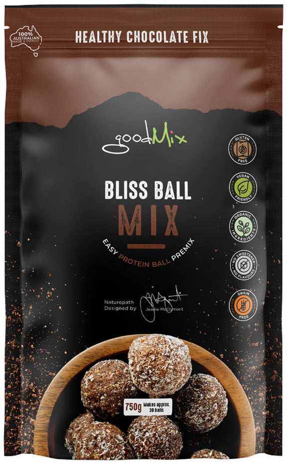 Goodmix Superfoods Bliss Ball Mix (Easy Vegan Protein Ball Premix) 750g