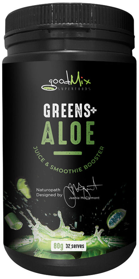 Goodmix Superfoods Greens + Aloe (Juice & Smoothie Booster) 80g