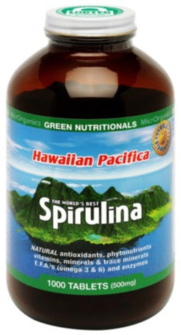 Green Nutritionals Hawaiian Spirulina 500mg