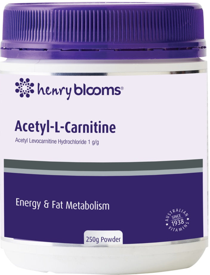 H.Blooms Acetyl L Carnitine Powder 250g