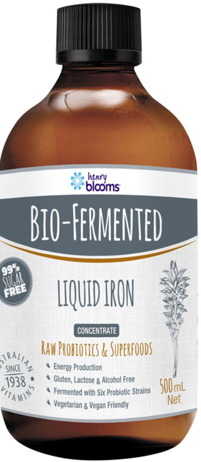 H.Blooms Bio Fermented Liquid Iron Concentrate 500ml