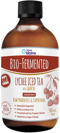 H.Blooms Bio Fermented Lychee Iced Tea Concentrate 500ml