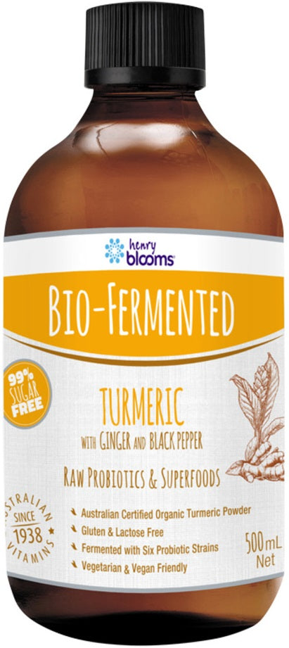 H.Blooms Bio Fermented Turmeric 500ml