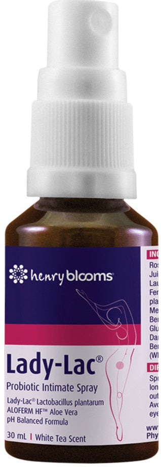 H.Blooms Lady Lac Probiotic Intimate Spray 30ml
