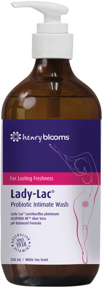 H.Blooms Lady Lac Probiotic Intimate Wash 250ml