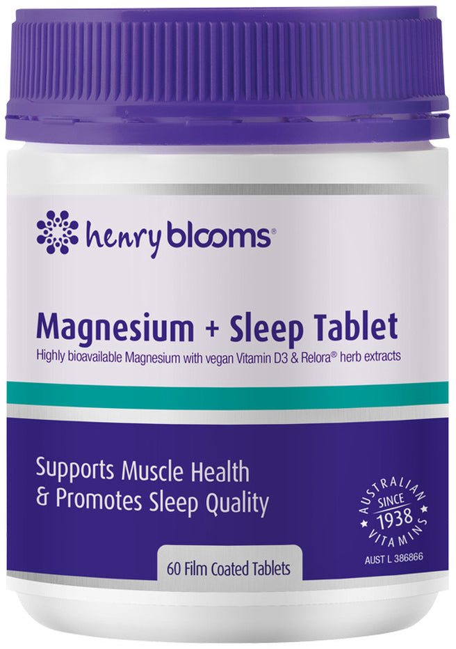 H.Blooms Magnesium Plus Sleep Tablet 60 60 Tablet