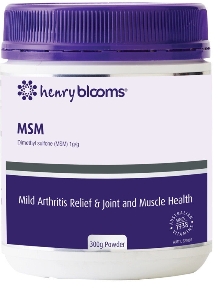 H.Blooms MSM Powder 300g Health Co