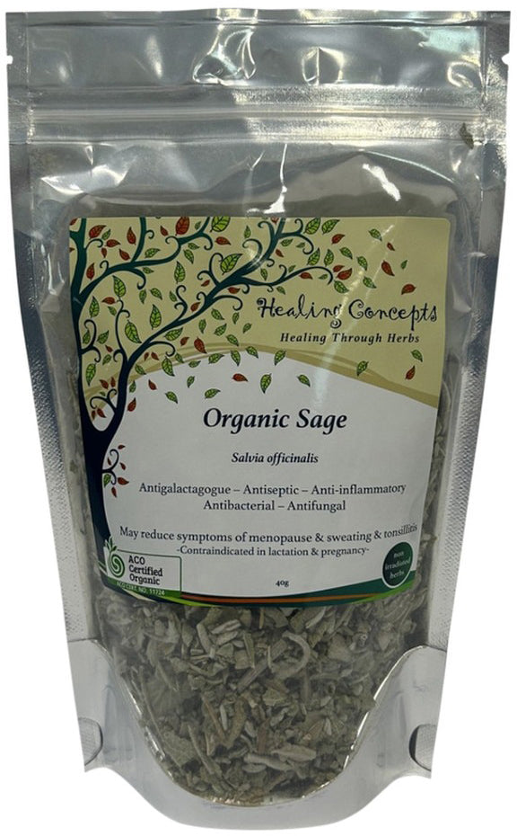 Healing Concepts Organic Sage 40g