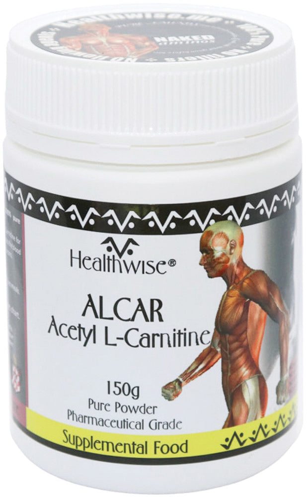 HealthWise ALCAR (Acetyl L-Carnitine) 150g