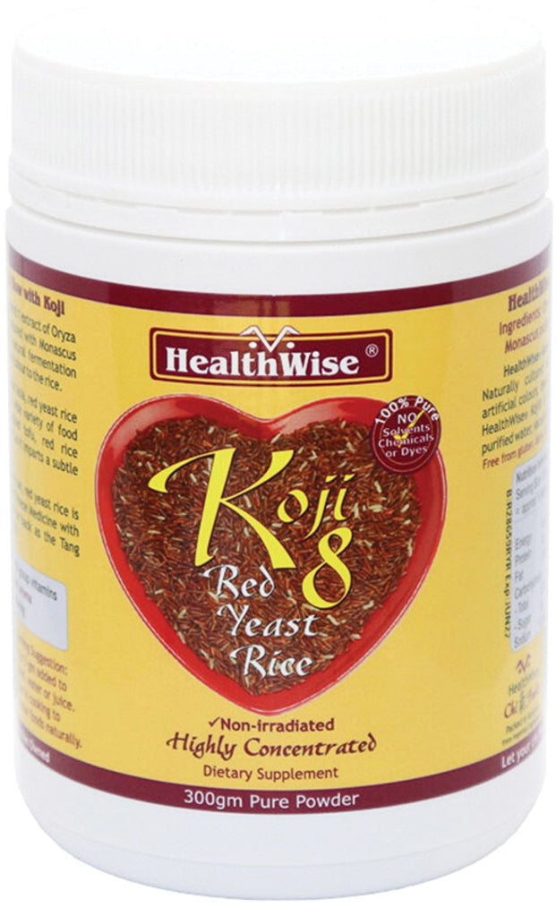 HealthWise Koji8 (Red Yeast Rice) 300g