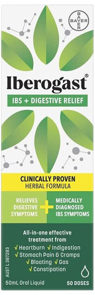 Iberogast IBS + Digestive Relief Oral Liquid 50ml