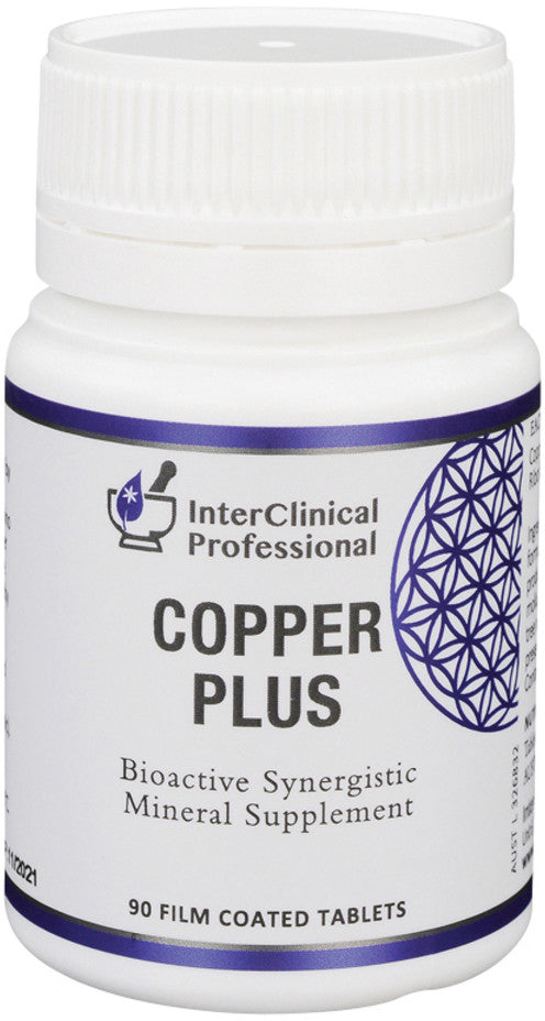 InterClinical Professional Copper Plus 90 Tablets
