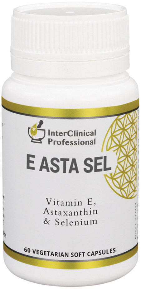 InterClinical Professional E Asta Sel 60 Vegetarian Capsules