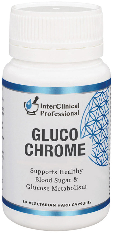 InterClinical Professional Gluco Chrome 60 Vegetarian Capsules