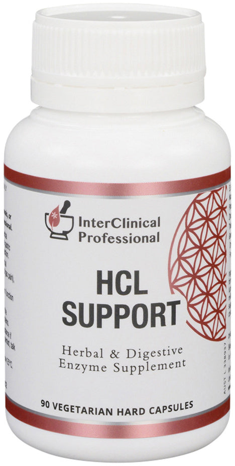 InterClinical Professional HCL Support 90 Vegetarian Capsules