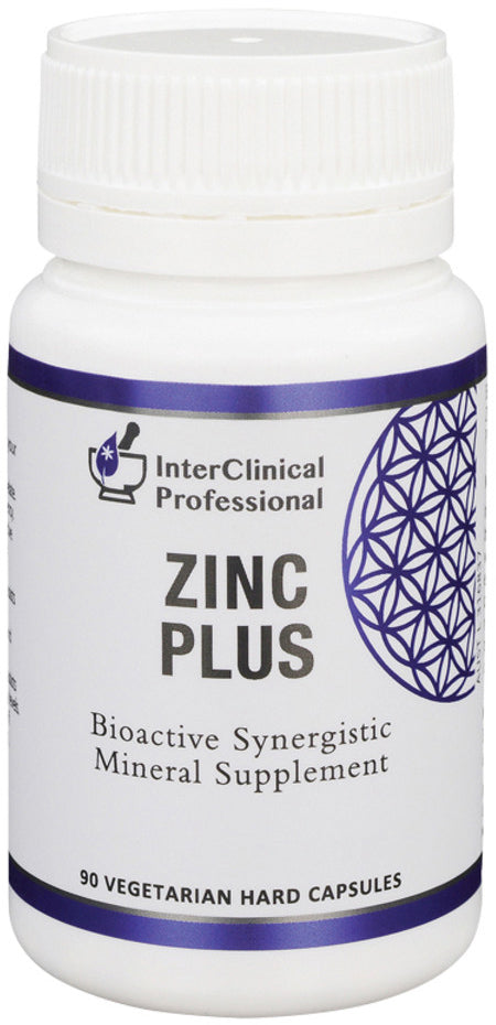 InterClinical Professional Zinc Plus 90 Vegetarian Capsules