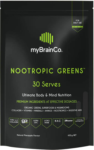 My Brainco Nootropic Greens Powder 450g