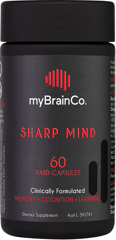 My Brainco Sharp Mind 60 Vege Capsules