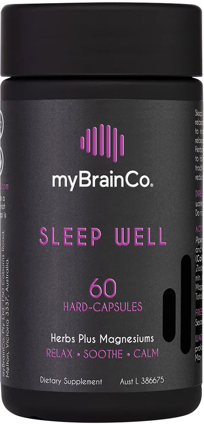 My Brainco Sleep Well 60 Vege Capsules