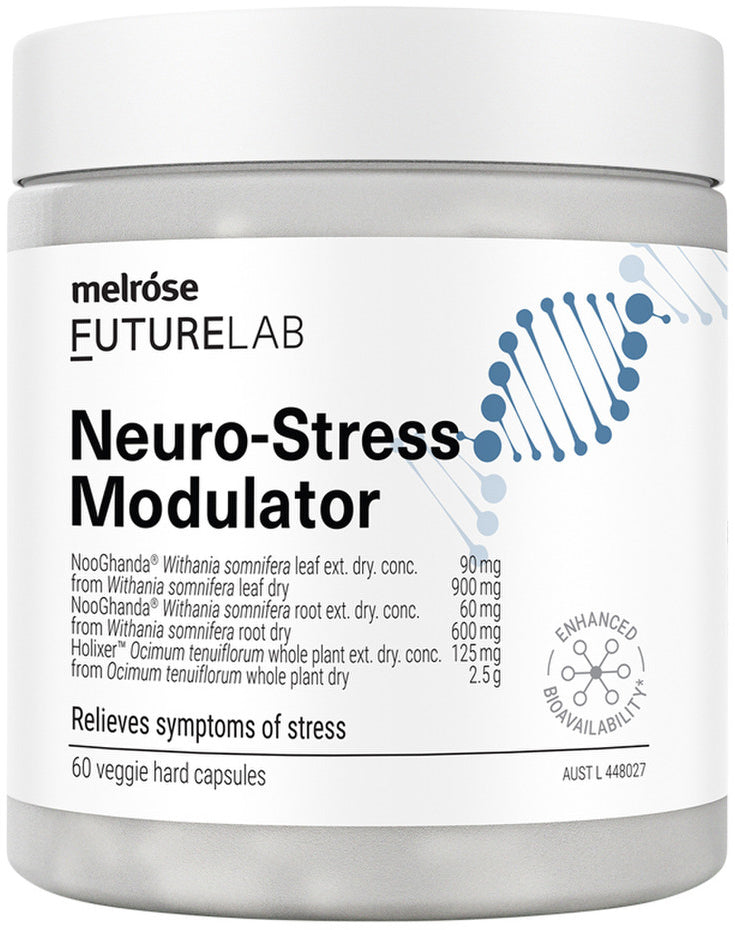 Melrose FutureLab Neuro-Stress Modulator 60 Vegeterian Capsules