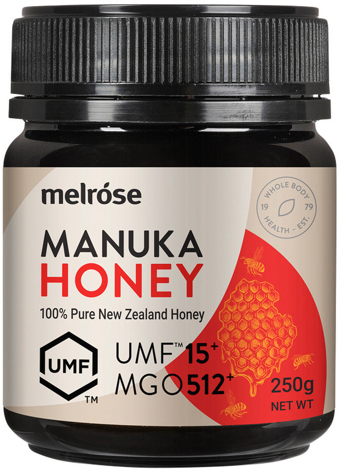 Melrose Manuka Honey MGO 512+ (UMF 15+) 250g