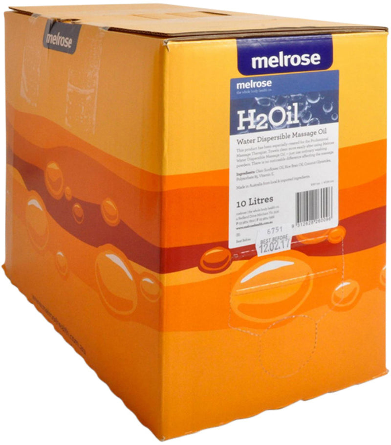 Melrose H2Oil Water Dispersible Massage Oil 10L