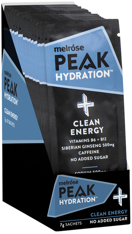 Melrose Peak Hydration + Clean Energy Cold Brew Coffee Sachet 7g
