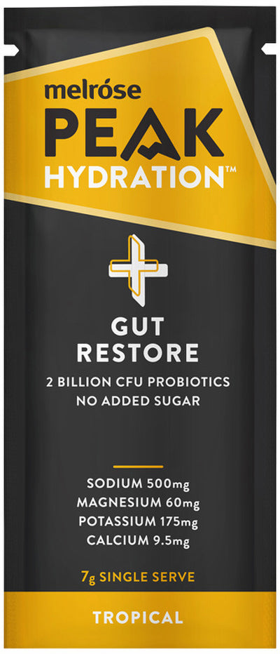 Melrose Peak Hydration + Gut Restore Tropical Sachet 7g