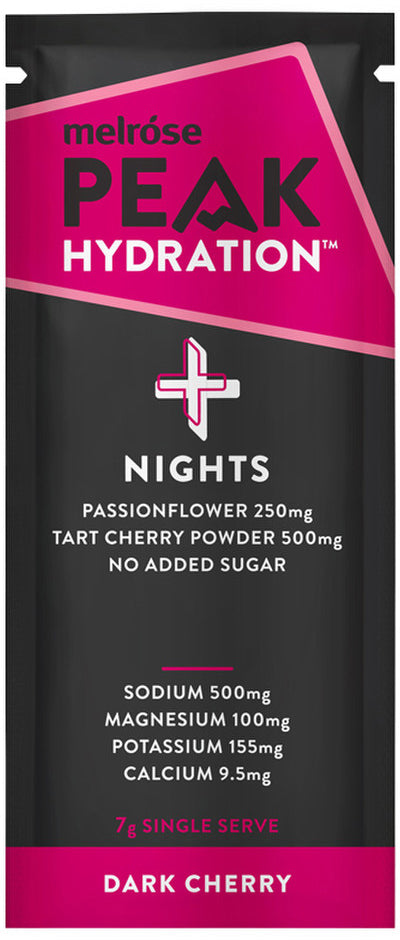 Melrose Peak Hydration + Nights Dark Cherry Sachet 7g