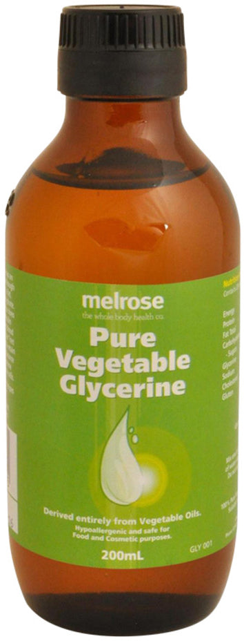 Melrose Pure Vegetable Glycerine 200ml