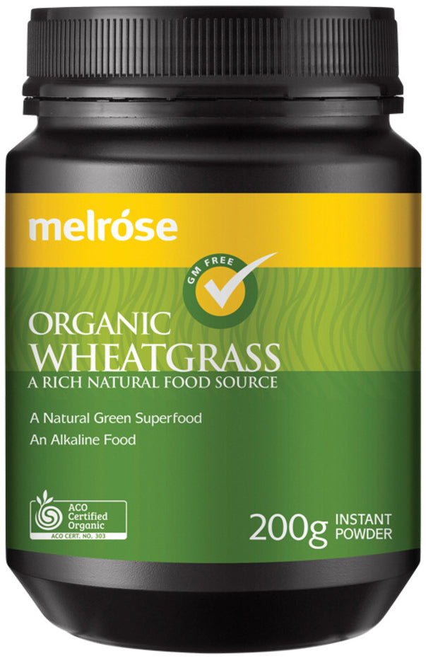 Melrose Organic Wheatgrass Instant Powder 200g